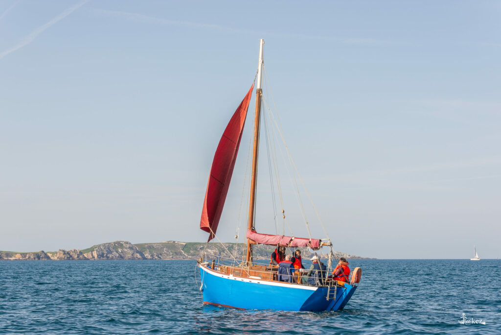 Traditional sailing in Brest