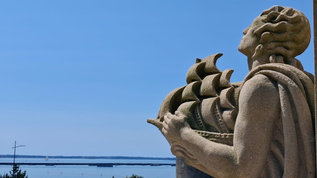 Cours dajot, jardin chateau, marina brest